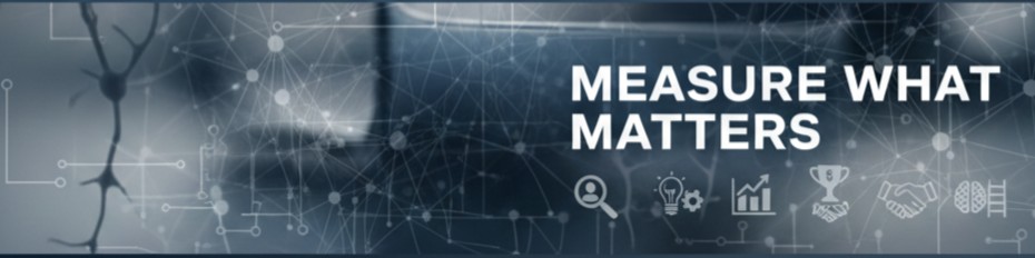 Measure What Matters — Barbara Cole, M.A. brand banner.
